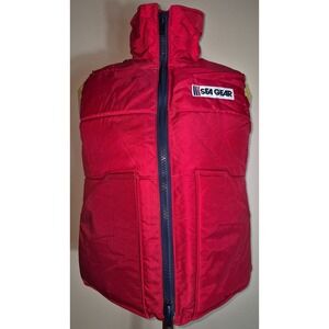 Sea Gear by Delta Designs Class III Flotation Device Vintage Adult XS Red NEW